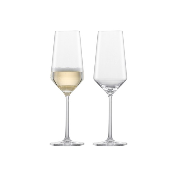 Zwiesel Glas PURE Champagnerglas 2er Set