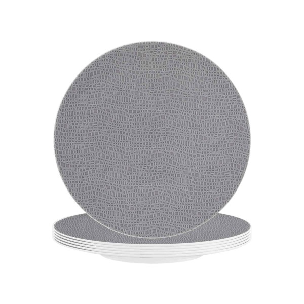 Seltmann Weiden Life Fashion Frühstücksteller ø 22,5 cm 6er Set Elegant Grey - DS