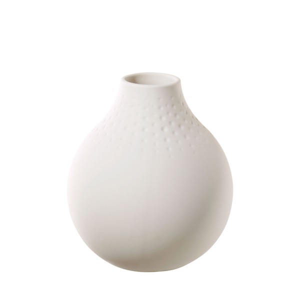 Villeroy & Boch Manufacture Collier Vase Perle 12 cm blanc - DS