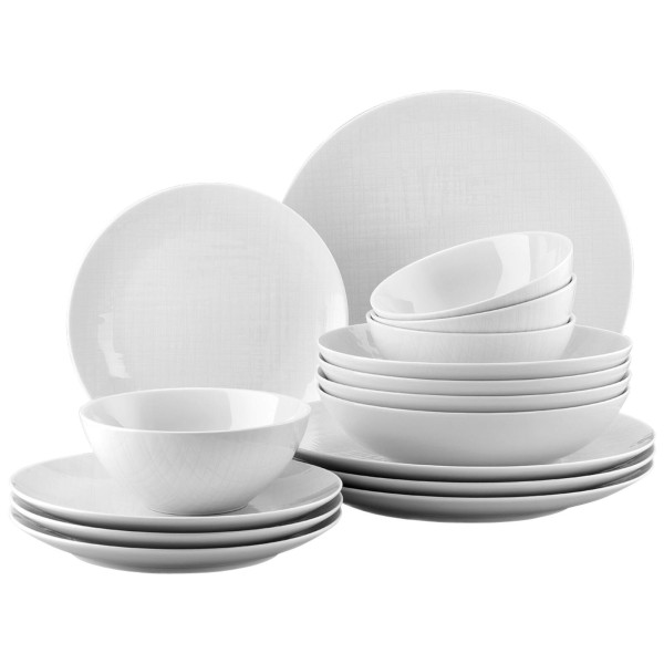 Rosenthal Mesh Weiss Tafelservice 16-teilig