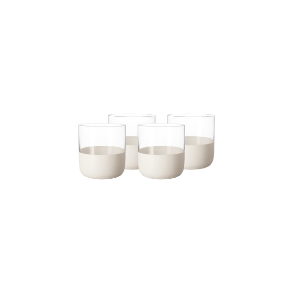 Villeroy & Boch Manufacture Rock Blanc Shot Glas 80 ml 4er Set