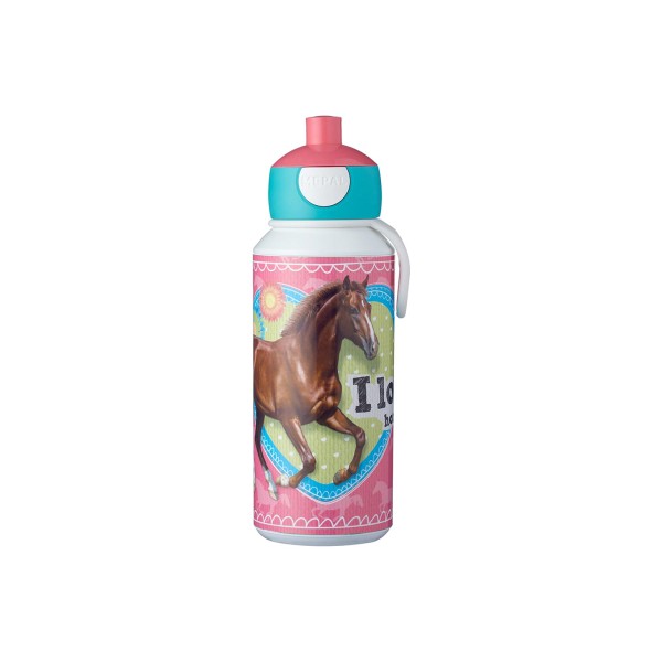 Mepal CAMPUS Trinkflasche Pop-Up 400 ml My Horse