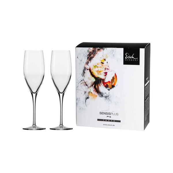 Eisch Superior SensisPlus Champagnerglas 2er Set