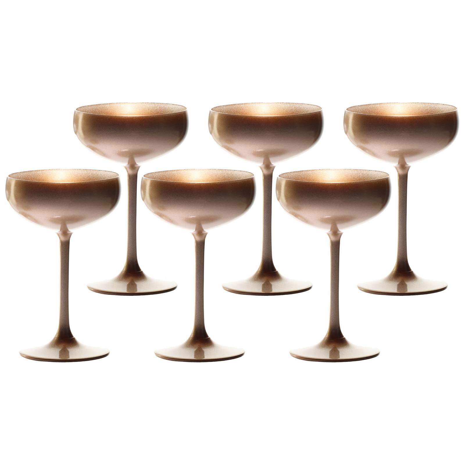 Stölzle Lausitz ELEMENTS 6x Champagner Sekt Schale Bronze | Luxentu der  Shop für Genießer | Gläser