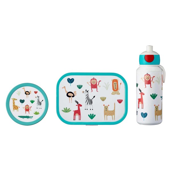 Mepal CAMPUS Lunchset Animal Friends 3-teilig