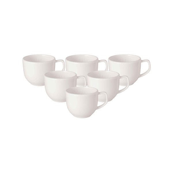 Villeroy & Boch Afina Mokka- / Espressotasse 50 ml 6er Set - DS