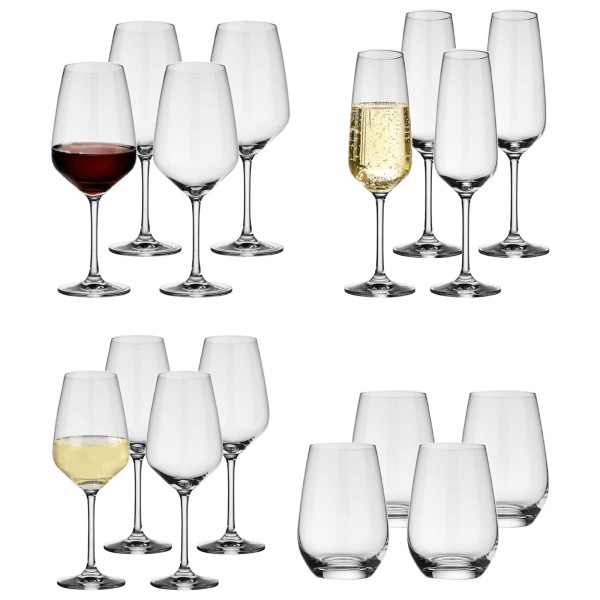 Villeroy & Boch Voice Basic Glas Gläserset 16er Set