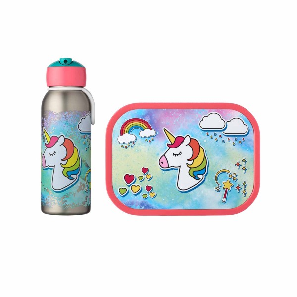 Mepal CAMPUS Lunchset mit Thermoflasche Einhorn 2-teilig