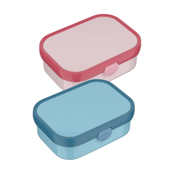 Mepal CAMPUS Brotdose mit Gabel cool blue & cool pink 2er Set (2025)