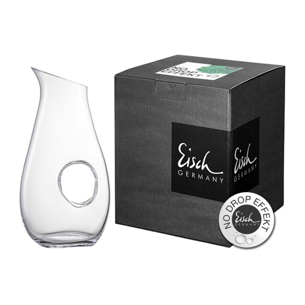 Eisch No Drop Effekt Krug mit Durchgriff im Geschenkkarton