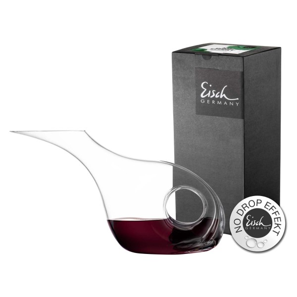 Eisch No Drop Effekt Dekantierente 750 ml im Geschenkkarton