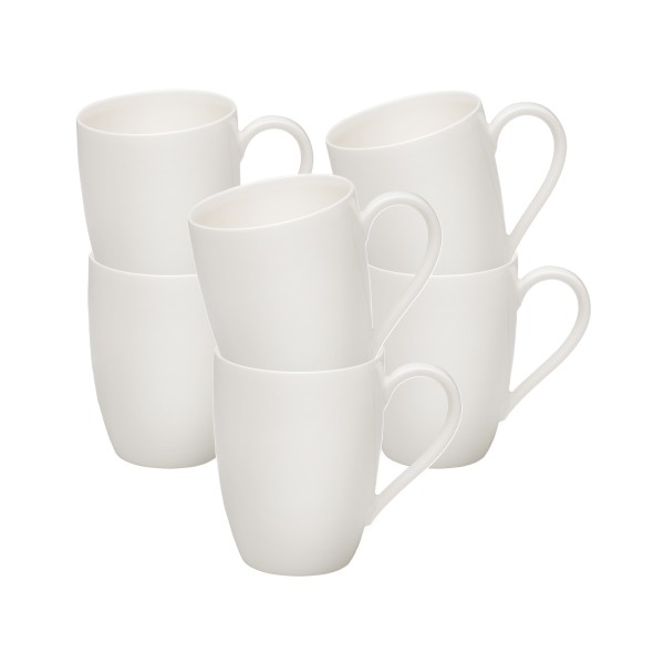 vivo | Villeroy & Boch Group Basic White Kaffeebecher 260 ml 6er Set - DS