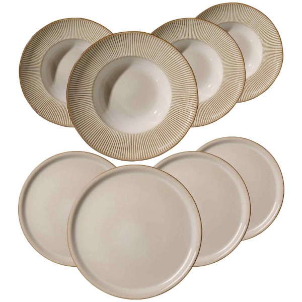Ritzenhoff & Breker Nerano Pizza & Pasta Set 8-teilig - DS