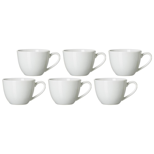 Ritzenhoff & Breker BIANCO Tasse Kaffee 430 ml 6er Set