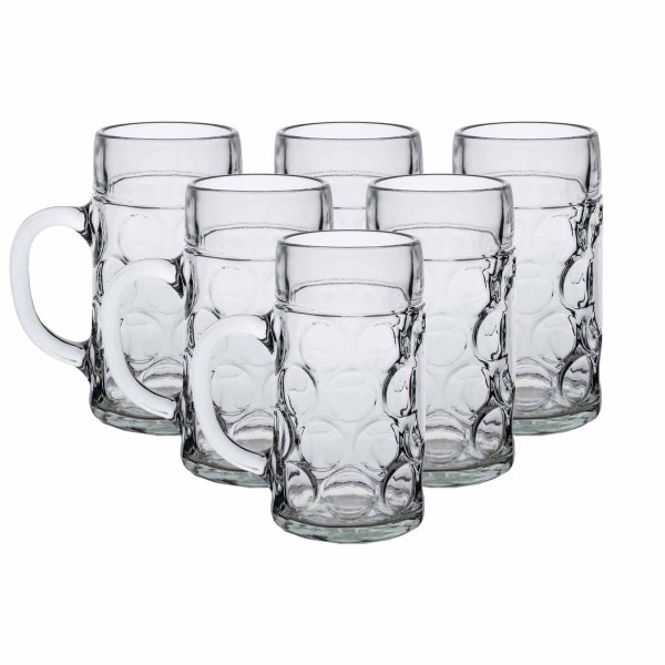 Van Well Maßkrug 1 l geeicht 6er Set
