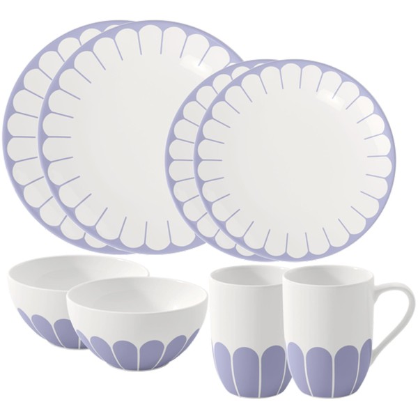 Villeroy & Boch Fleur Bleu Starter-Set 8-teilig - DS