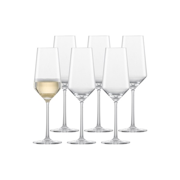 Zwiesel Glas PURE Champagnerglas 6er Set