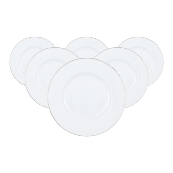 Villeroy & Boch Anmut Platinum No.1 Frühstücksteller ø 22,5 cm 6er Set - DS