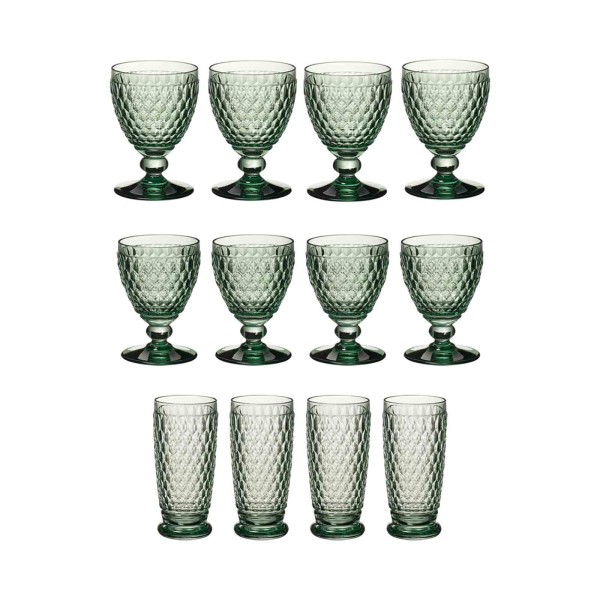 Villeroy & Boch Boston Coloured Wein- & Longdrinkgläser 12er Set grün