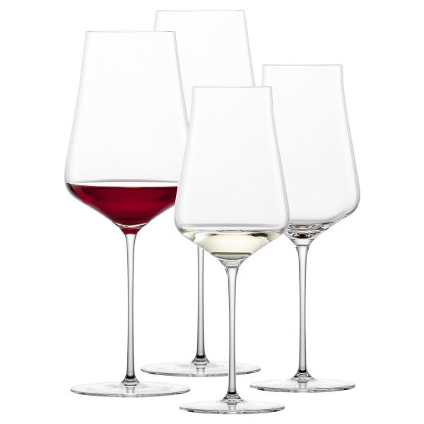 Zwiesel Glas DUO Bordeaux- und Weißweingläserset 4-tlg.