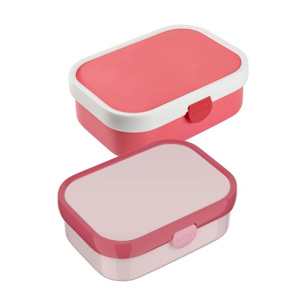 Mepal CAMPUS Brotdose mit Gabel pink & cool pink 2er Set (2025)
