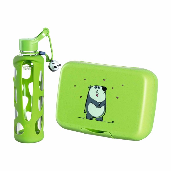 Leonardo BAMBINI Lunchset Panda 2-teilig - A