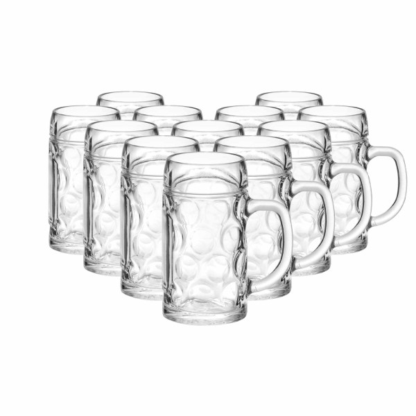 Van Well München Bierkrug 0,5 l geeicht 12er Set