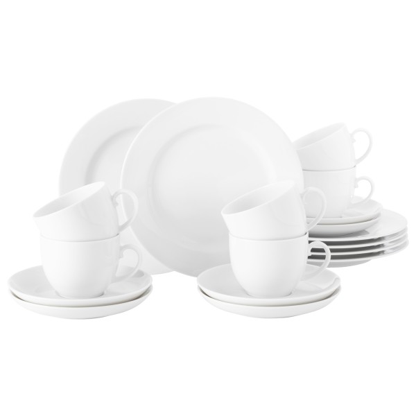 Seltmann Weiden Rondo/Liane Weiß Kaffeeservice 18-teilig - DS