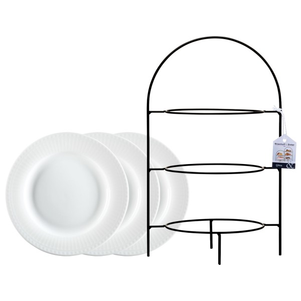 Ritzenhoff & Breker Tjäna Etagère mit Teller 3-stufig - DS