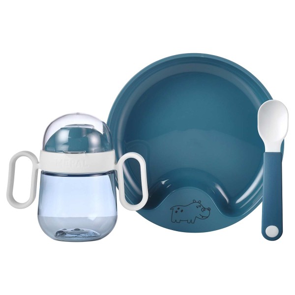 Mepal MIO Babygeschirrset deep blue 3-teilig - A