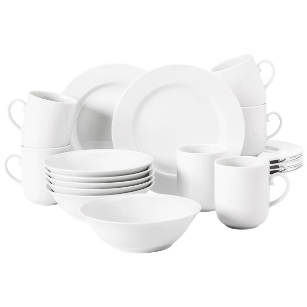 Seltmann Weiden Rondo/Liane Weiß Frühstücks-Set 18-teilig - DS