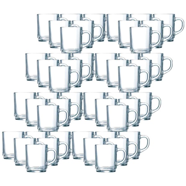 LUXENTU Tee- & Kaffeeglas 0,25l 48er Set