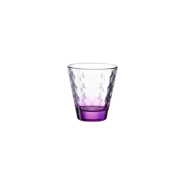 Leonardo OPTIC Trinkglas klein 215 ml violetter Boden