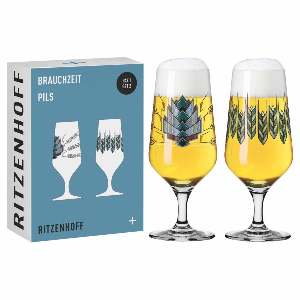 Ritzenhoff Brauchzeit Biergläser 2er Set