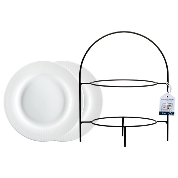 Ritzenhoff & Breker Tjäna Etagère mit Teller 2-stufig - DS