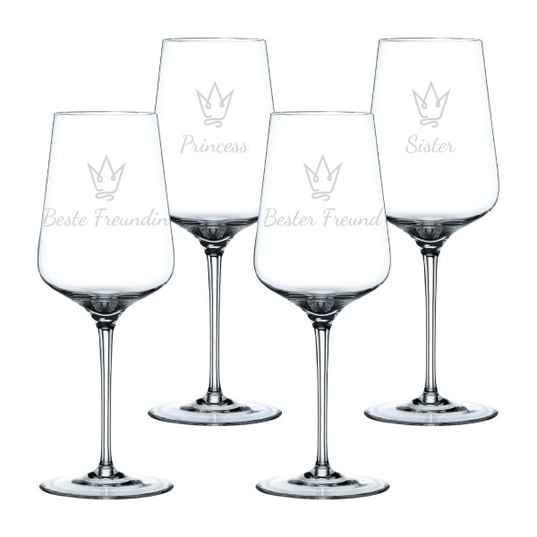 Nachtmann ViNova Weinglas 550 ml - Krone - 4er Set