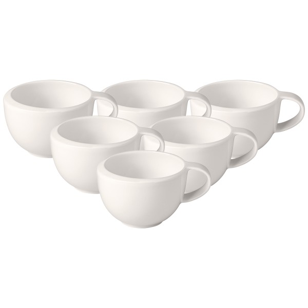 Villeroy & Boch NewMoon Mokka-/ Espressotasse 100 ml 6er Set