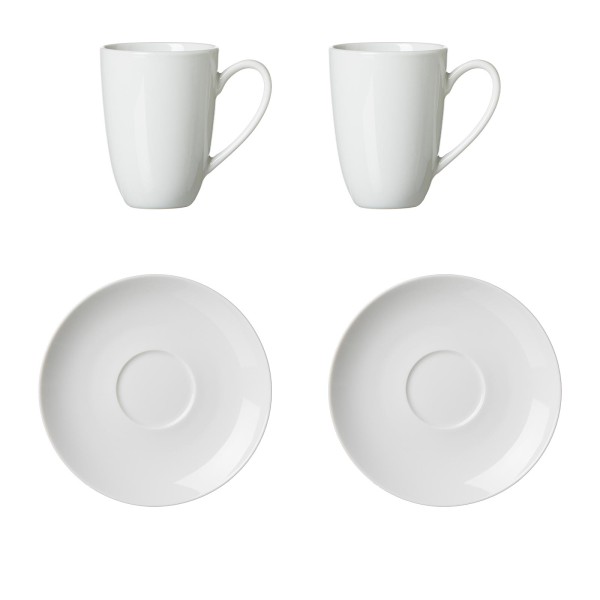 Ritzenhoff & Breker BIANCO Latte Macchiato-Set 4- teilig