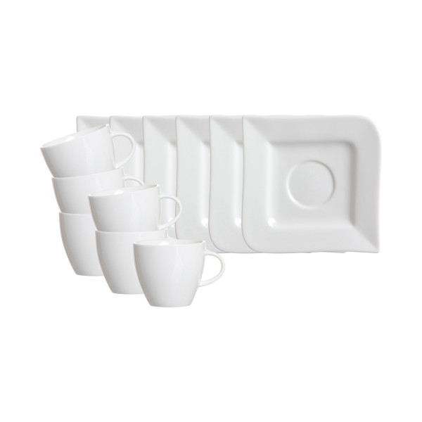 Ritzenhoff & Breker Melodie Espressotasse mit Untertasse 80 ml 6er Set - DS