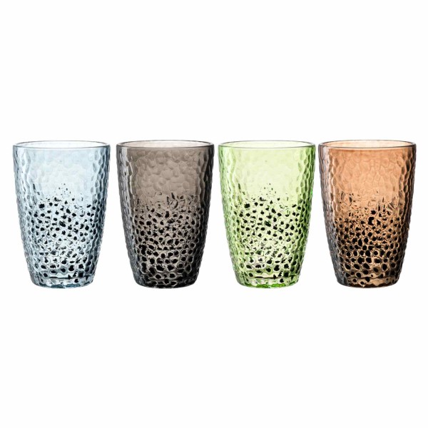 Leonardo MATERA Trinkgläser 340 ml gemischt 4er Set - A