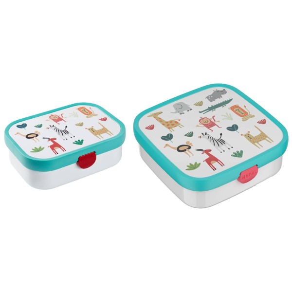 Mepal CAMPUS Brotdosen-Set mit Gabel Animal Friends (2025)