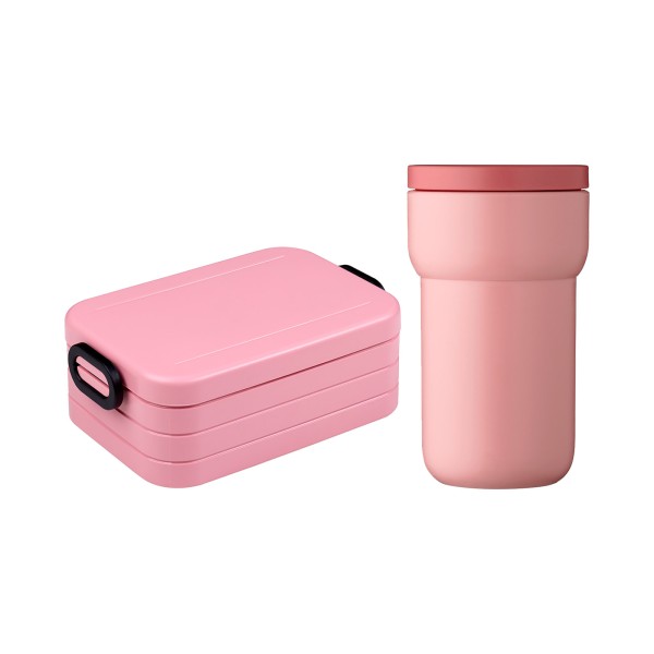 Mepal Ellipse + TAB Lunchset Kaffee Nordic Pink - A