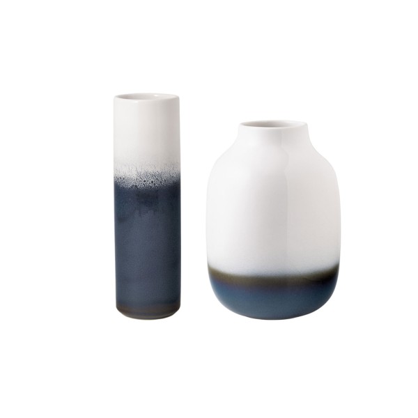 like. by Villeroy & Boch Lave Home Vasen bleu 2er Set - DS