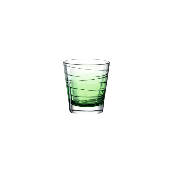 Leonardo VARIO Struttura Trinkglas klein 250 ml grüner Verlauf - A