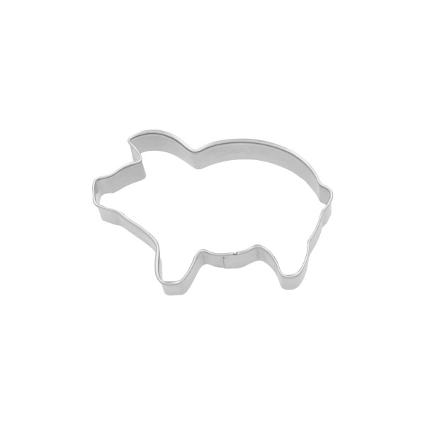 Birkmann Bauernhof Ausstechform 'Schwein' 6 cm Edelstahl