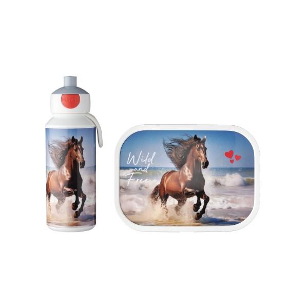 Mepal CAMPUS Lunchset Wild Horse 2-teilig