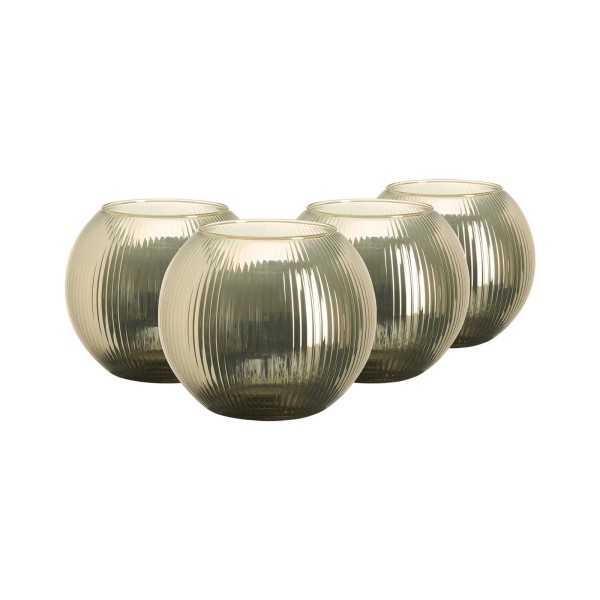 Ritzenhoff & Breker Elysia Windlicht ø 19 cm gold 4er Set - DS