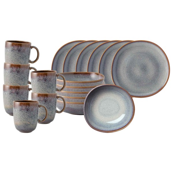 like. by Villeroy & Boch Lave beige Frühstücks-Set 18-teilig - DS