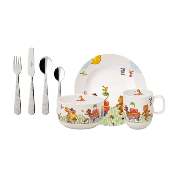 Villeroy & Boch HUNGRY AS A BEAR Kindergeschirrset 7-tlg