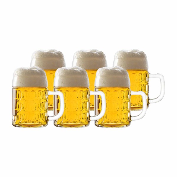 Stölzle Oberglas KAISER Bierkrug 0,3 l 6er Set